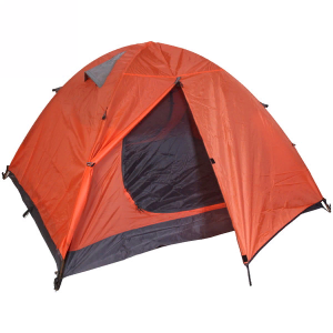 Палатка "Тривор-3" двухслойная, алюминиевый каркас, красная